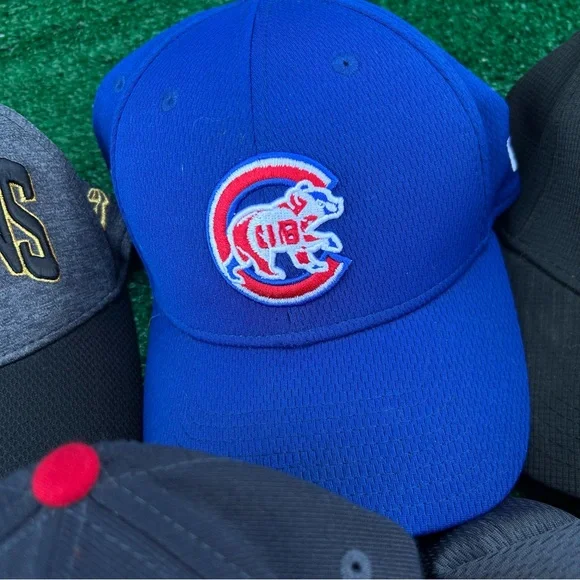 MLB New Era Hat Lot 39FiftyStretch Fit Baseball Caps 7 Different